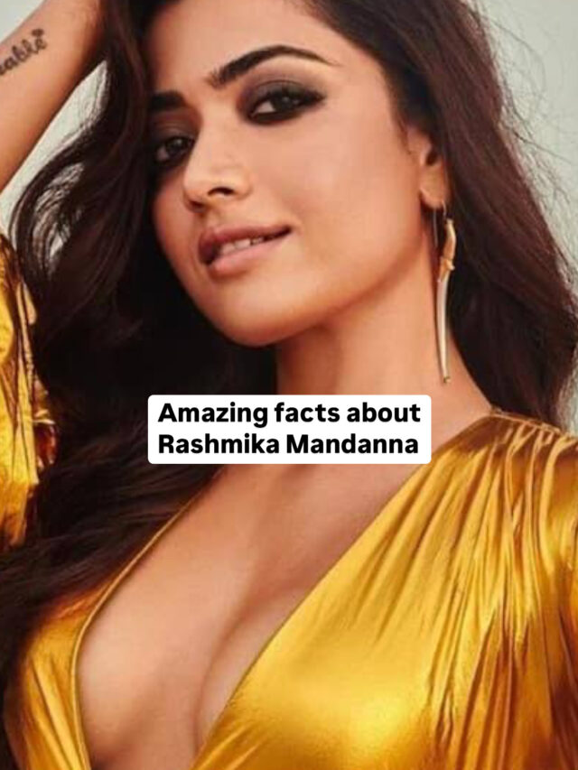 Rashmika mandanna amazing facts